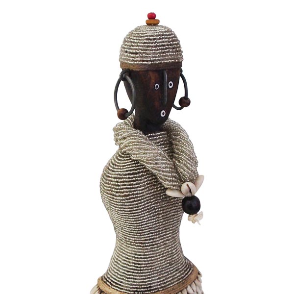 African Creative :: 33-35cm-B Namji Doll - Silver