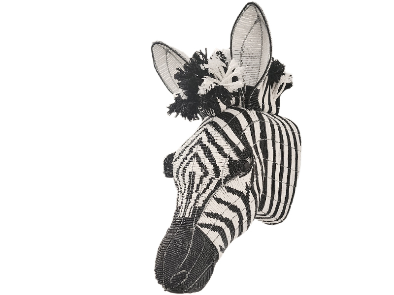 Crazy Rope Tail Zebra Applique -  Italia