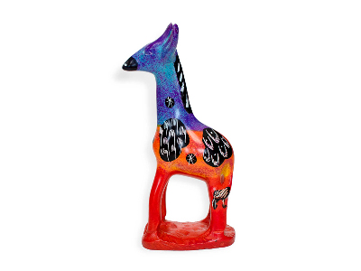 Multicolor Soapstone Giraffe