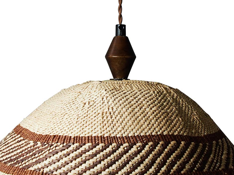 African Basket Lampshade