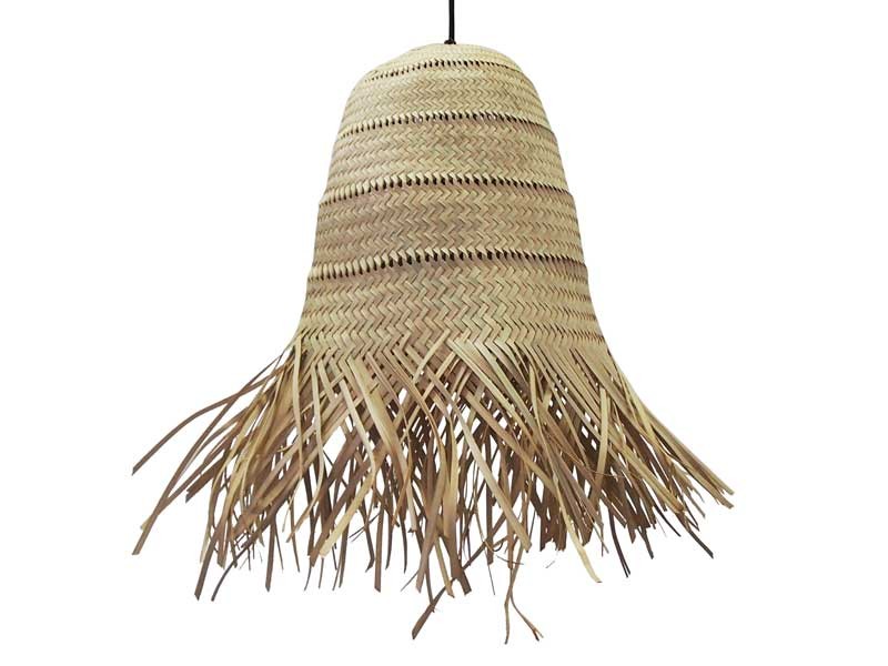 African Basket Hanging Light Lampshade-3