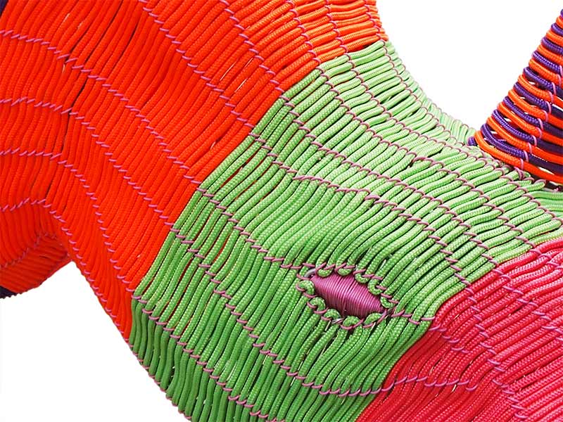 Colourful Rhino Head | Animal Wall Decor | Animal Art