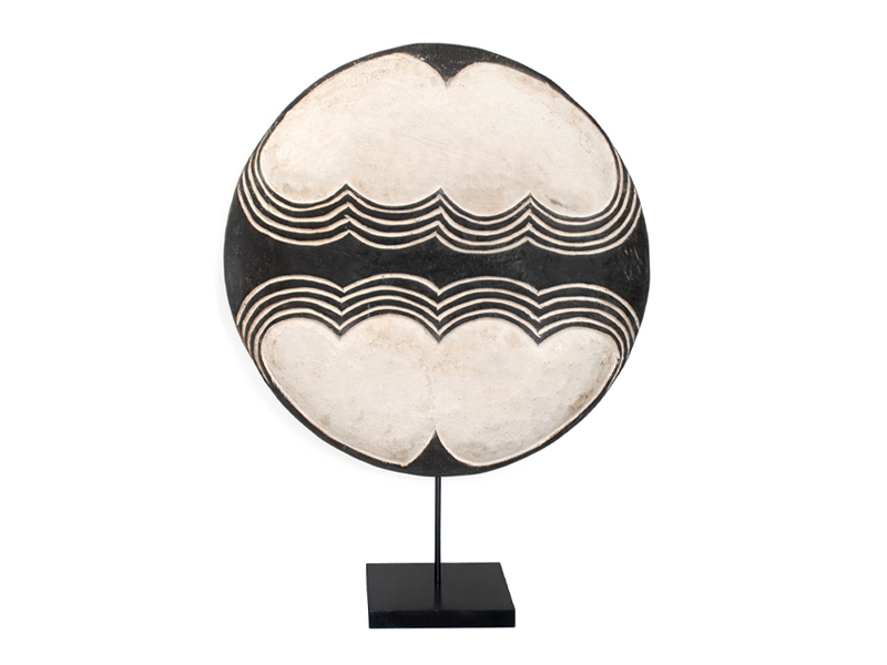 Cameroon Round Shield | Authentic African Wall Décor