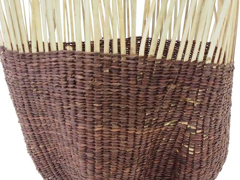 African Half Garlic Tassel Basket-5