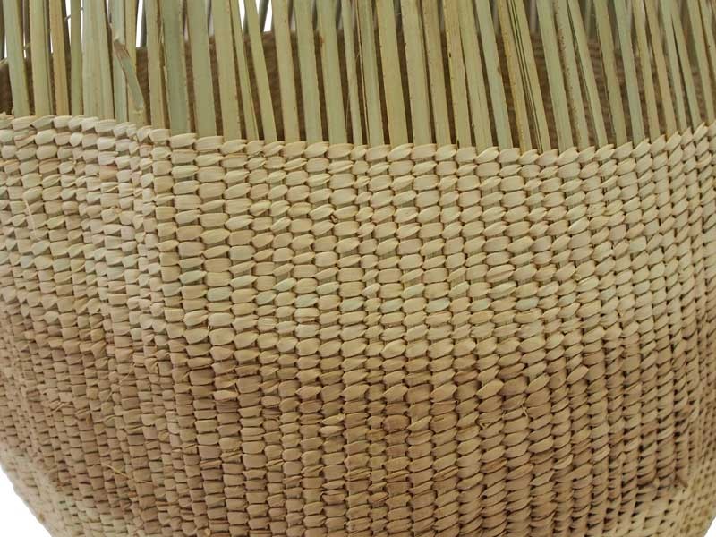 African Half Garlic Tassel Basket-7