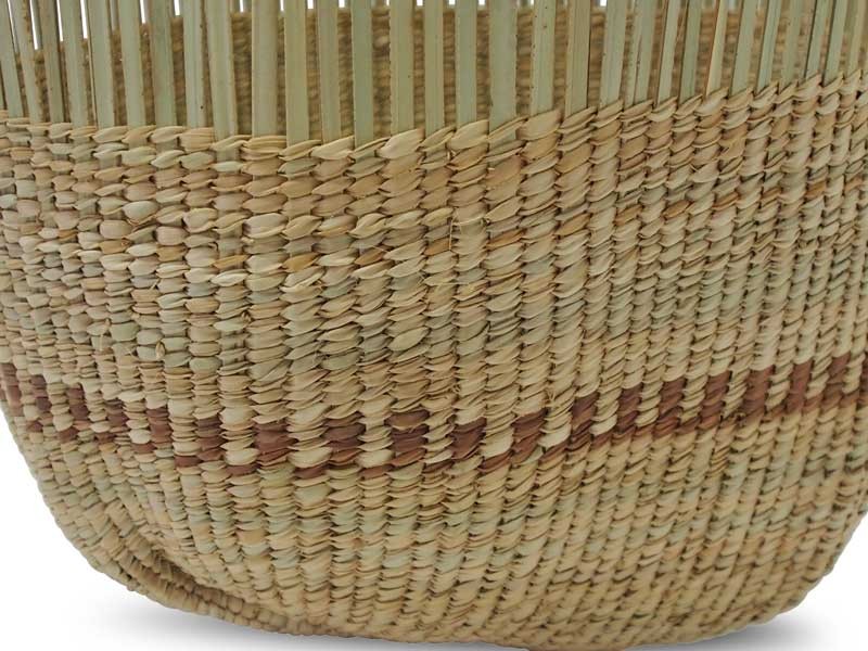 African Half Garlic Tassel Basket-11