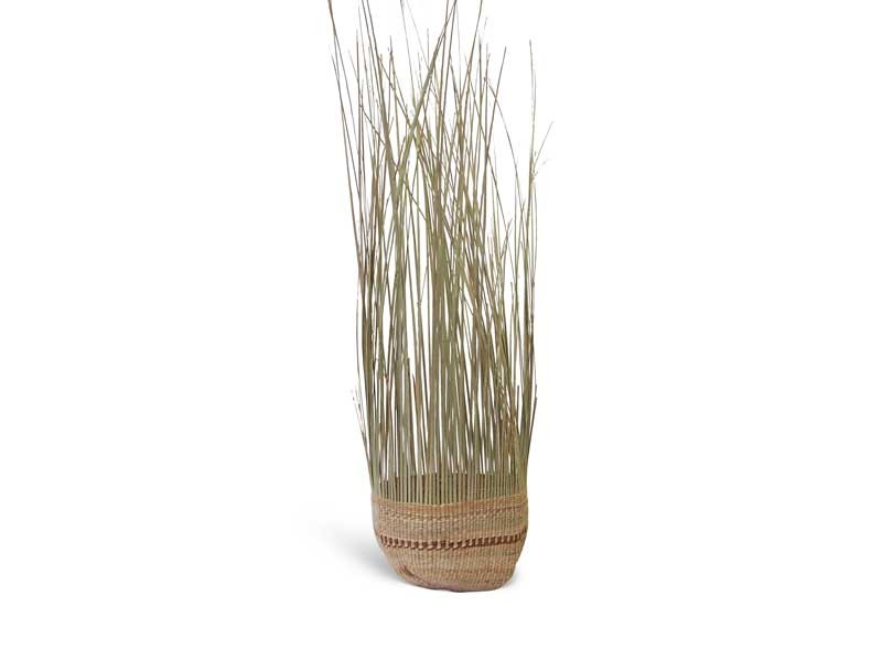 African Half Garlic Tassel Basket-9