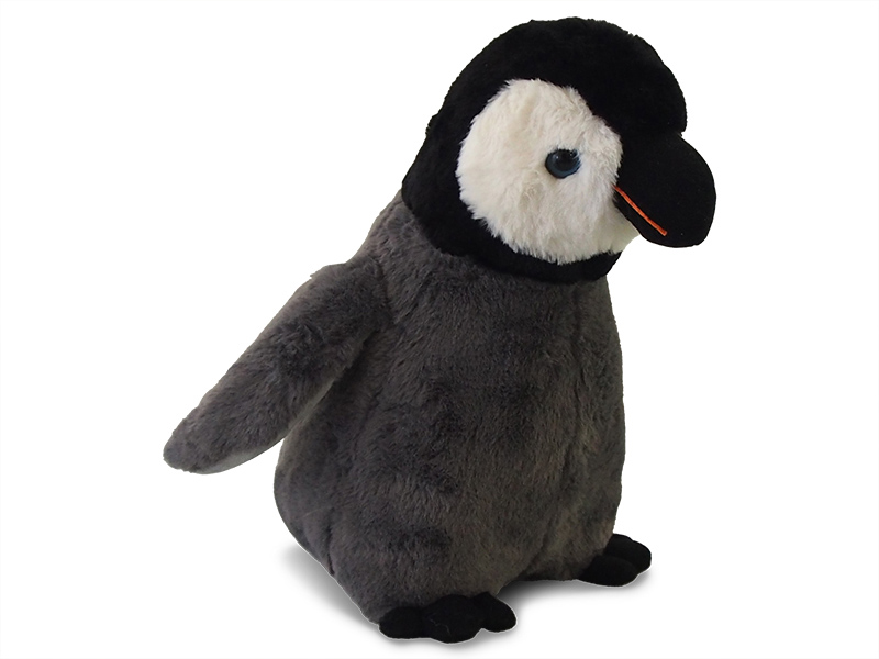 Baby Grey Penguin Plush Toy