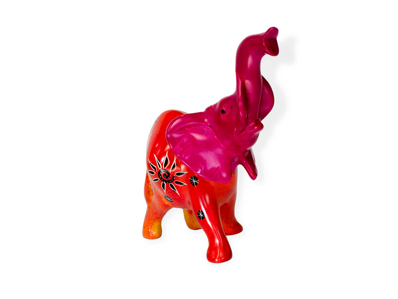 Multicolor Soapstone Elephant