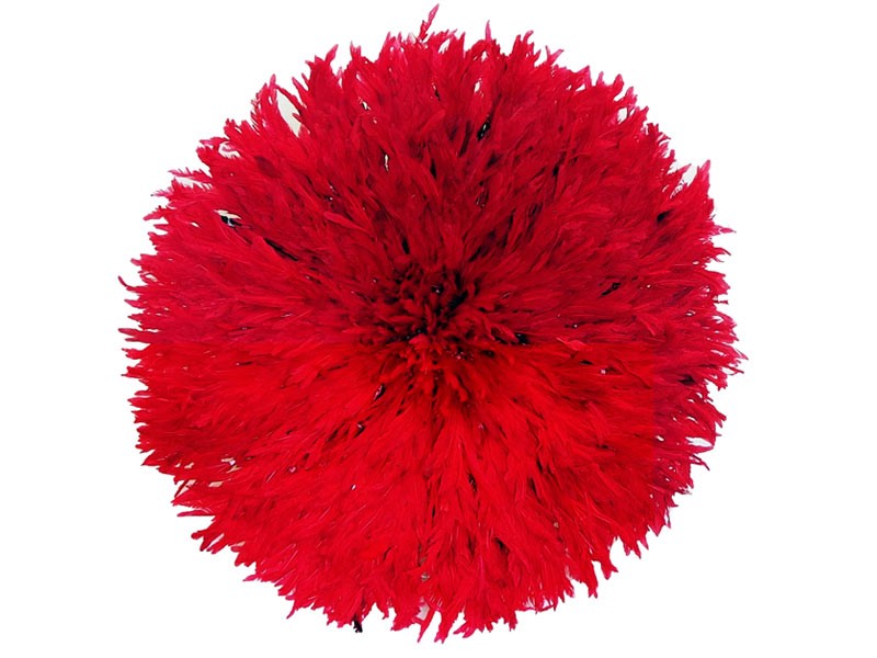 Juju Feather Hat Red - 80cm
