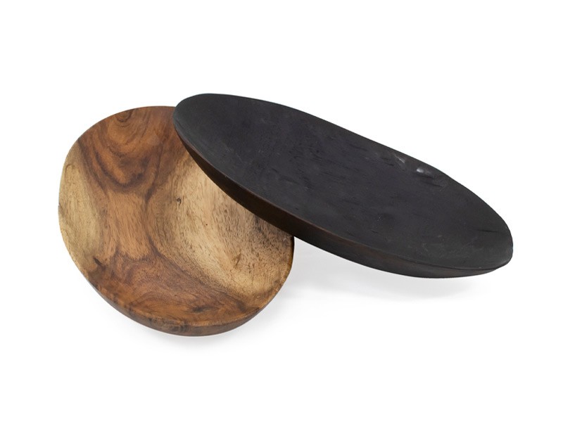 Oblong Wooden Bowl