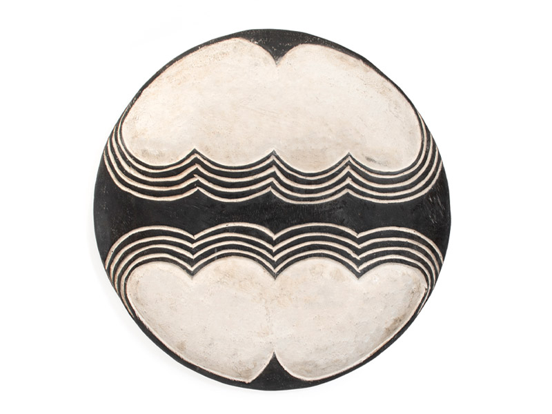 Cameroon Round Shield | Authentic African Wall Decor