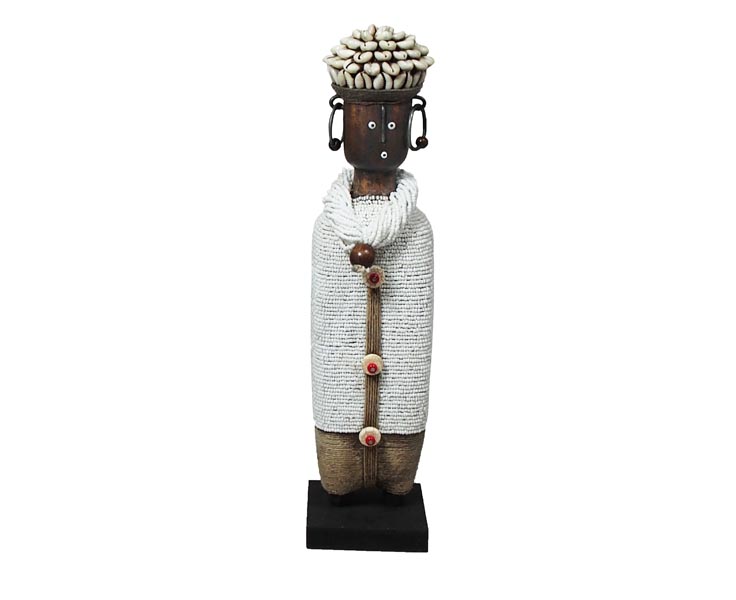 African Creative :: 32cm Namji Doll Group 1- White