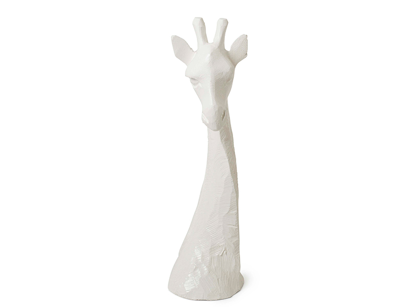 Carved Wood Giraffe - Colour Finish