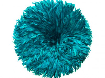 Juju Feather Hat Teal - 80cm