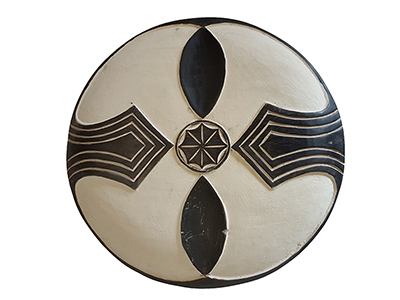 Carved Wood Shield # 5