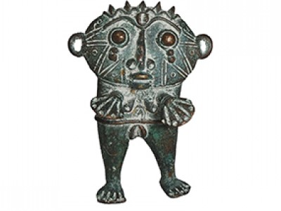 Benin Bronze Figurine