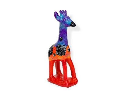 Multicolor Soapstone Giraffe