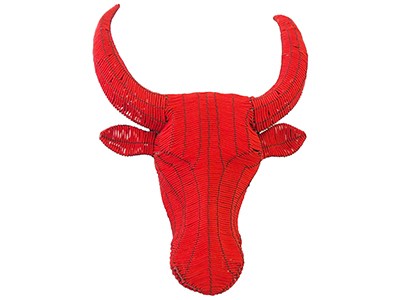Large Bull Head - Red