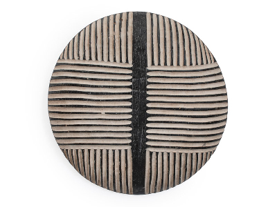 Cameroon Round Shield | Handcrafted African Wall Decor