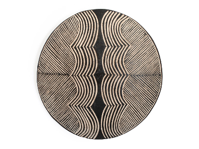 Cameroon Round Shield | African Wall Decor